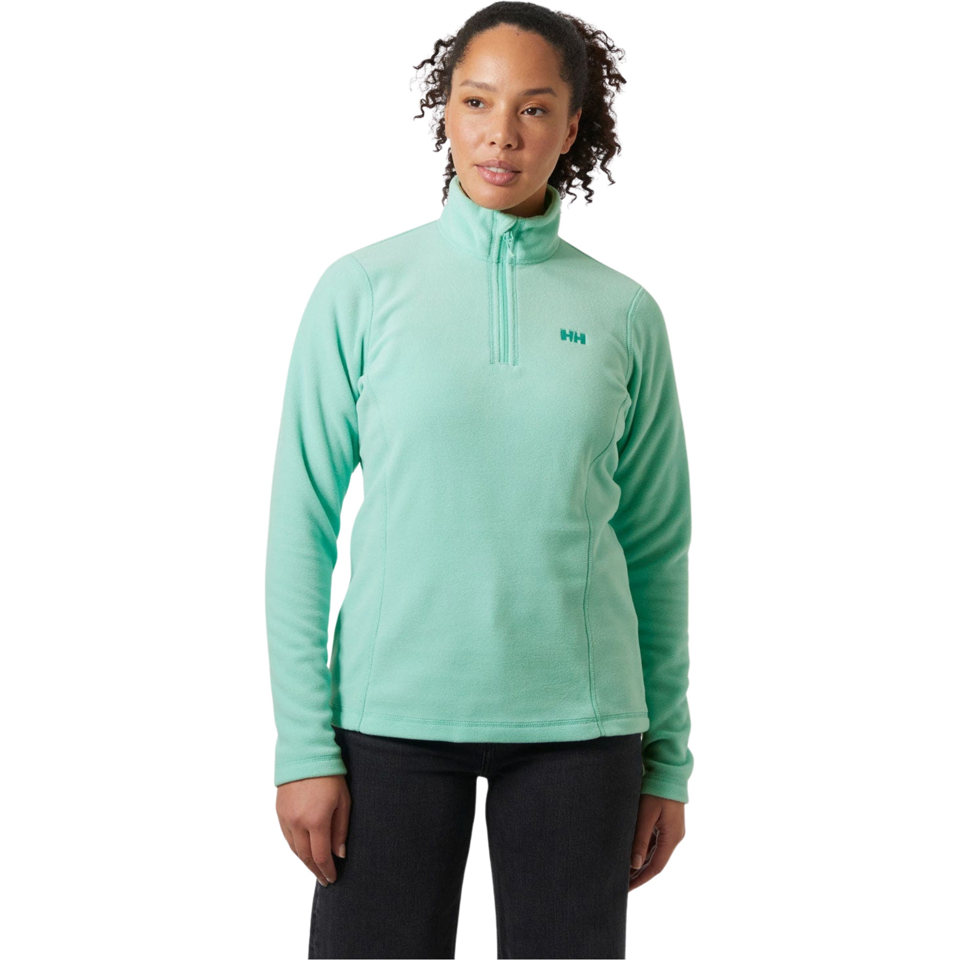 2025 Helly Hansen Womens Daybreaker 1/2 Zip Fleece 50845 Lagoon
